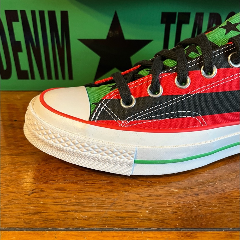CONVERSE x DENIM TEARS Women’s Chuck Taylor All Star 70 Low Sneakers - Picture 2 of 9